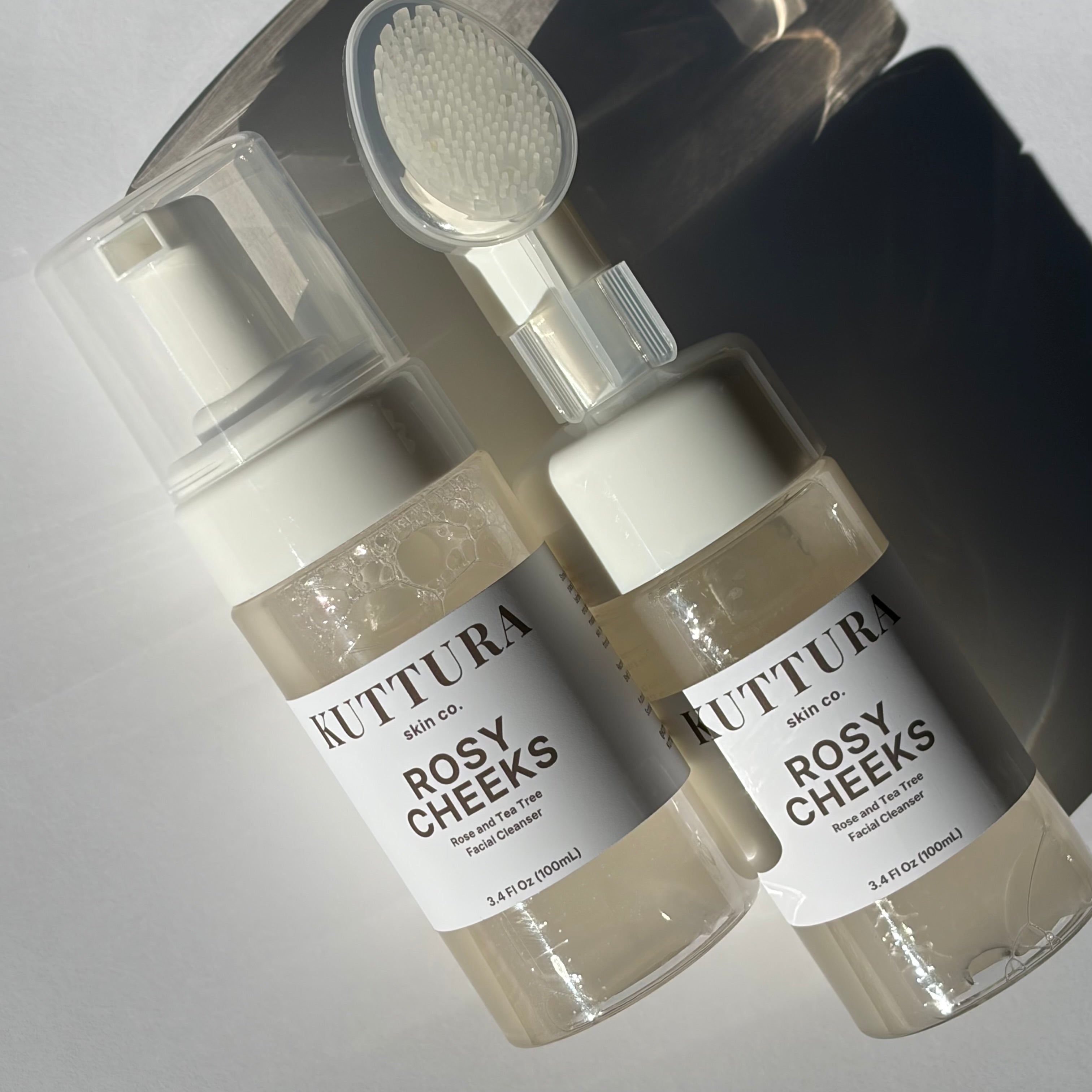 Rosy Cheeks (Rose and Tea Tree Foaming Facial Cleanser)