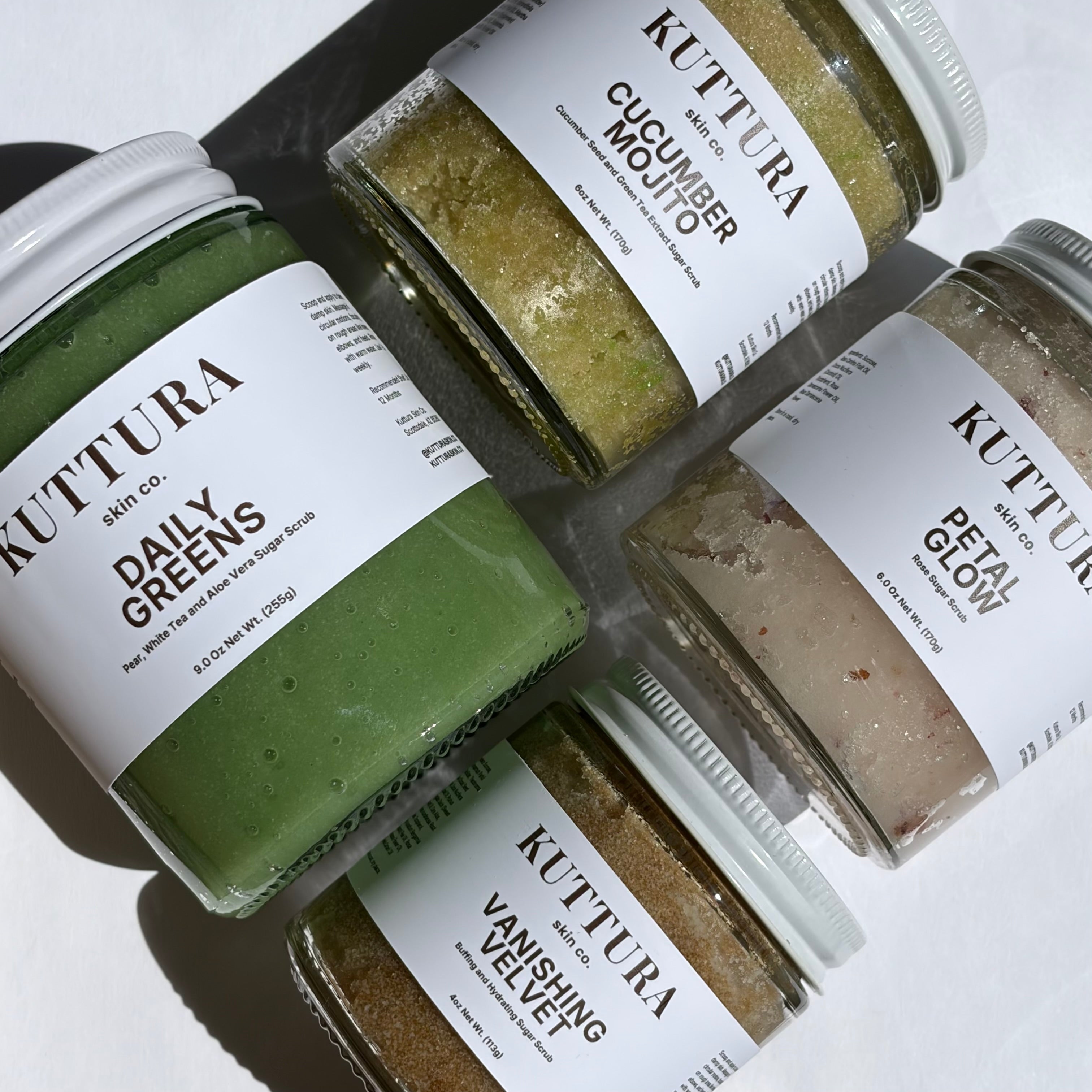 Cucumber Mojito (Cucumber Seed and Green Tea Extract Sugar Scrub)