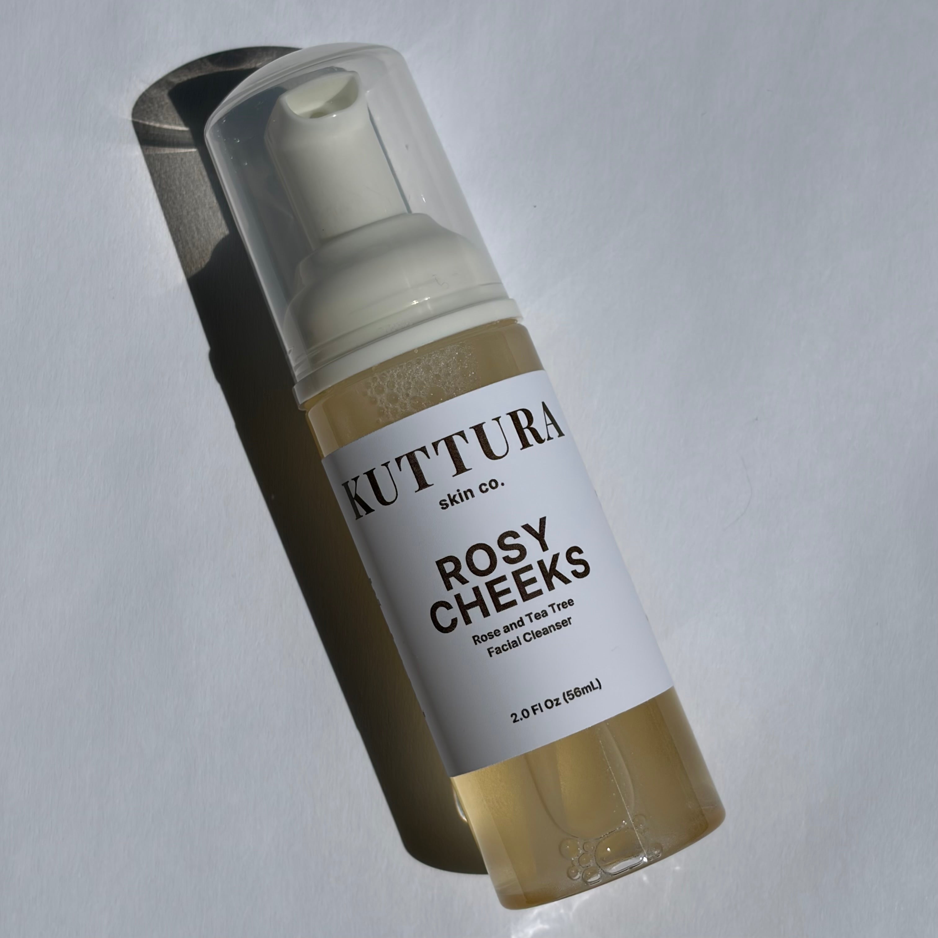 Rosy Cheeks (Rose and Tea Tree Foaming Facial Cleanser)